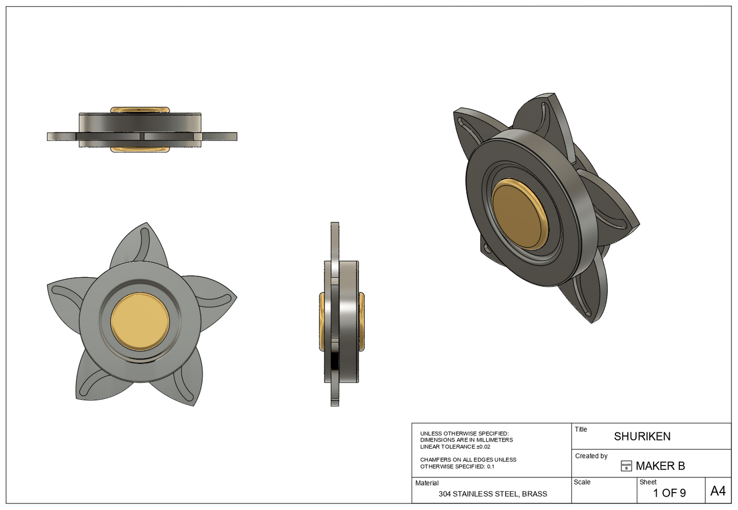 Shuriken (DRAWINGS)