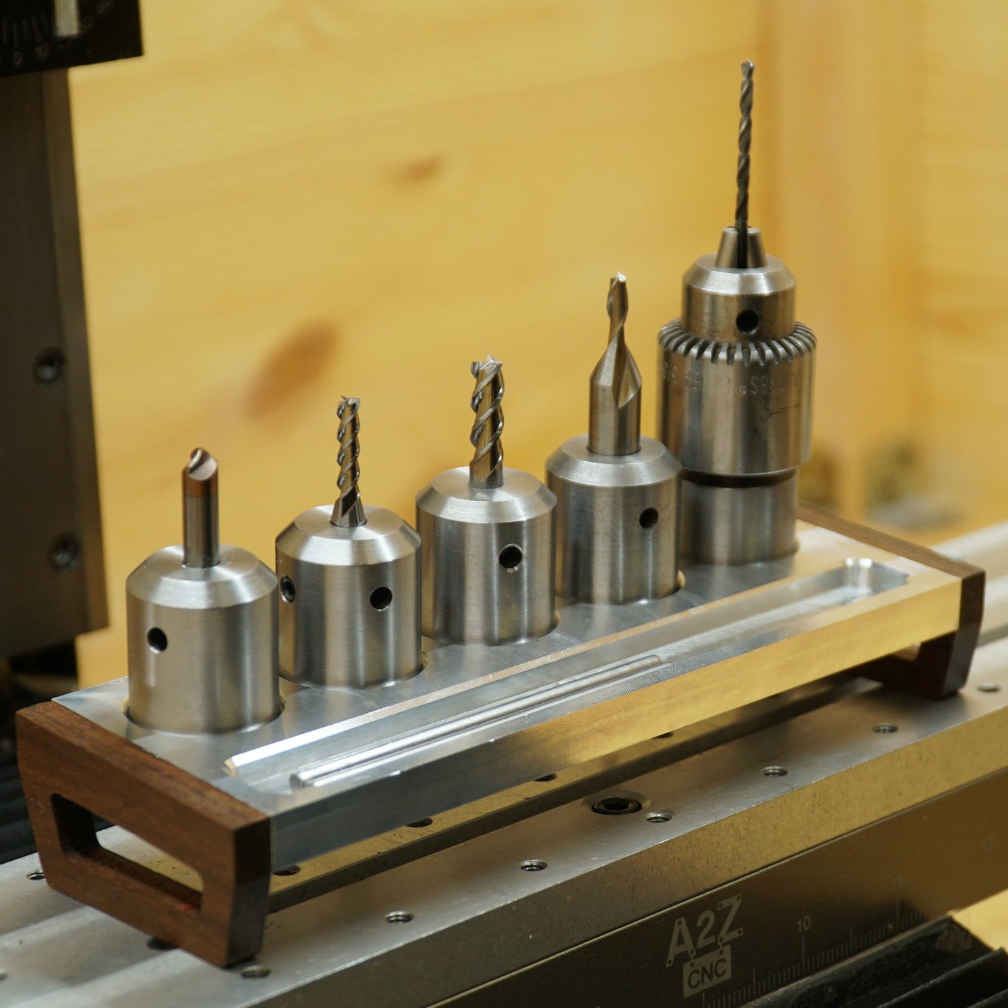 Sherline Endmill Holders Tray (DRAWINGS)